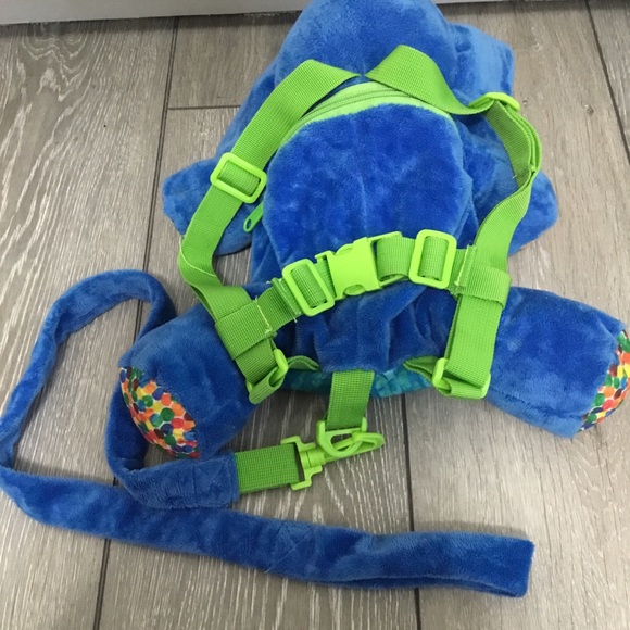 NWT The World Of Eric Carle Elephant Backpack Kid Leash - Picture 5 of 9
